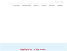 Tablet Screenshot of intelli-vision.com